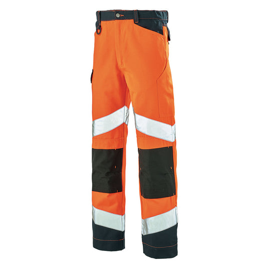 déstockage Pantalon de travail bicolore haute visibilité