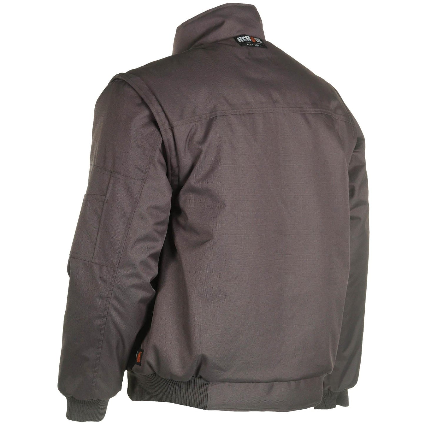 blouson Herock balder gris - dos 