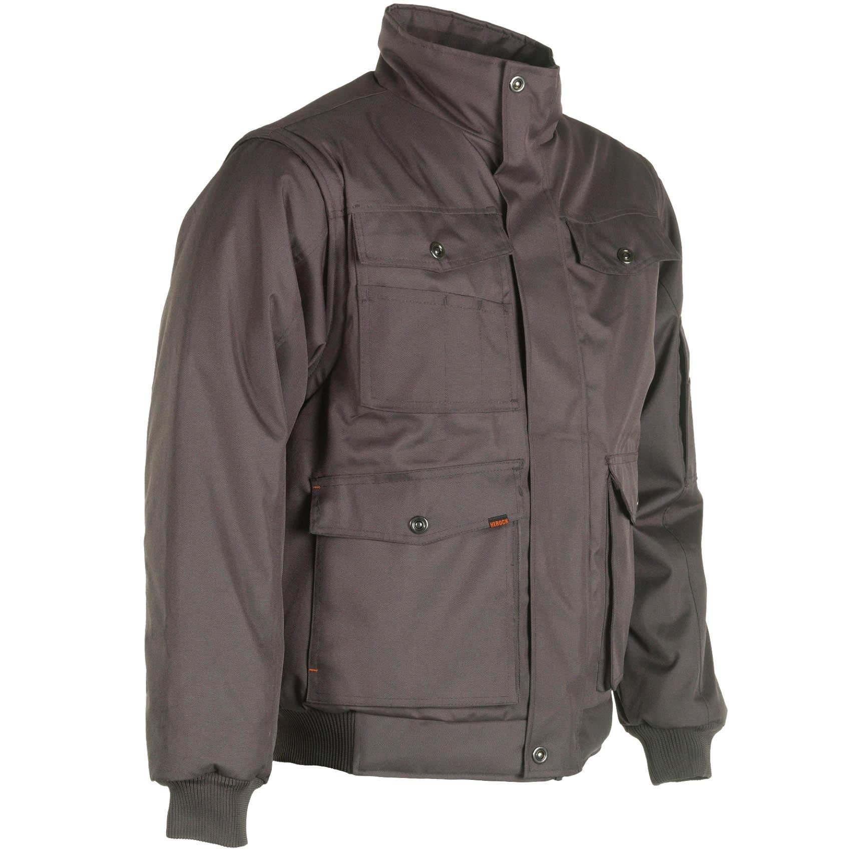 blouson Herock balder gris - face