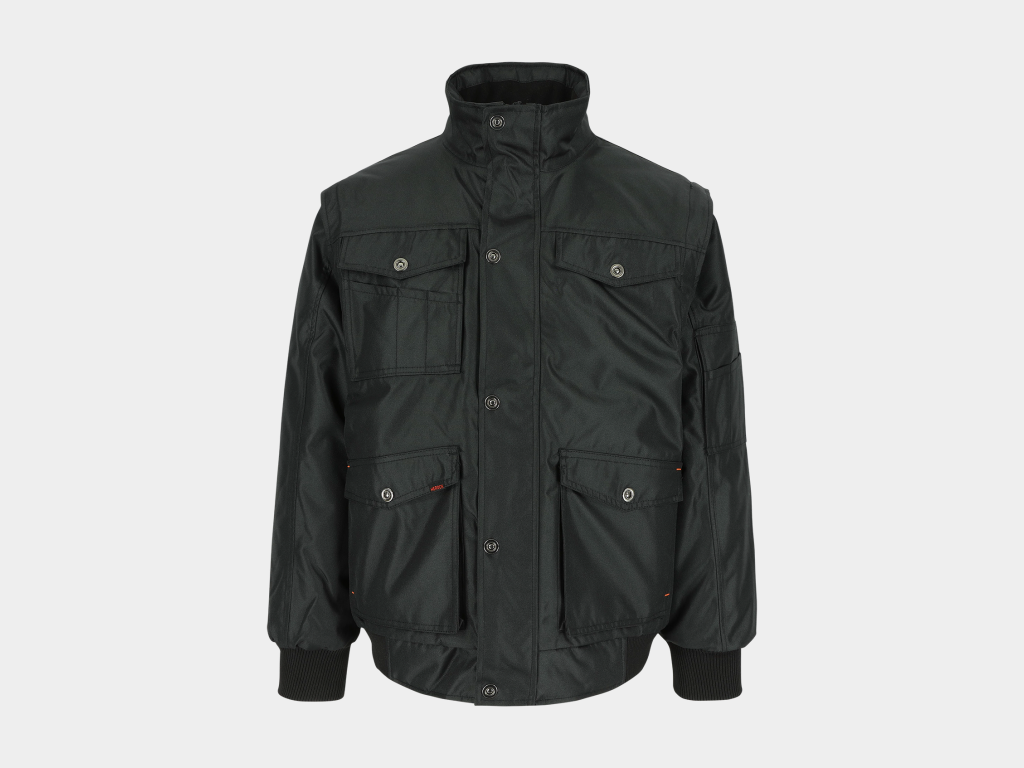 Blouson Herock Balder noir - face