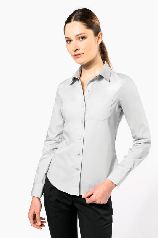 Chemise Blanches manches longues dame K542