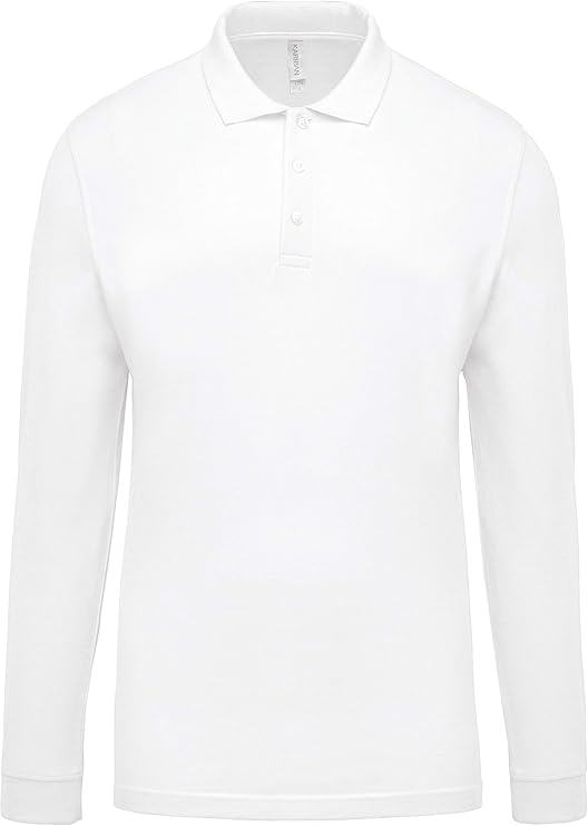 polo K243 blanc - face