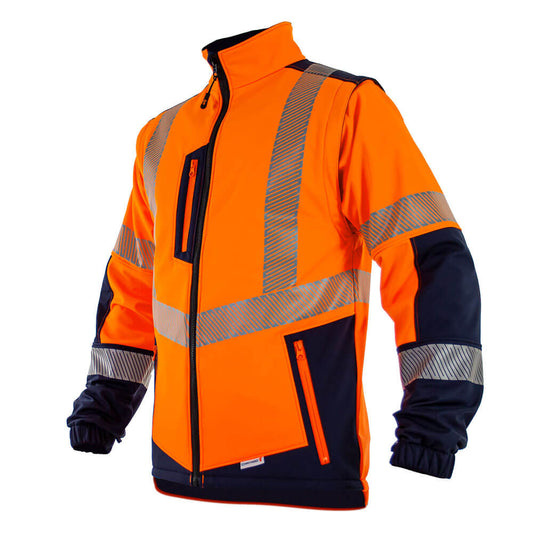 Blouson Auckland Chatard haute visibilité homme avec épaulettes