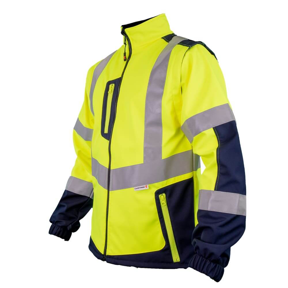 blouson polaire haute visibilité FLUOROCKIT 3