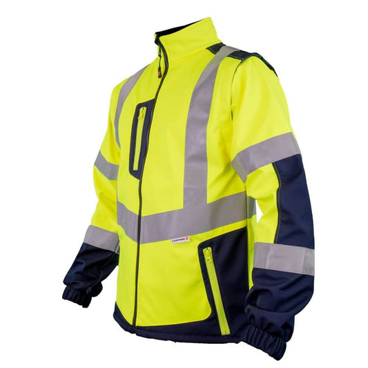 blouson polaire haute visibilité FLUOROCKIT 3