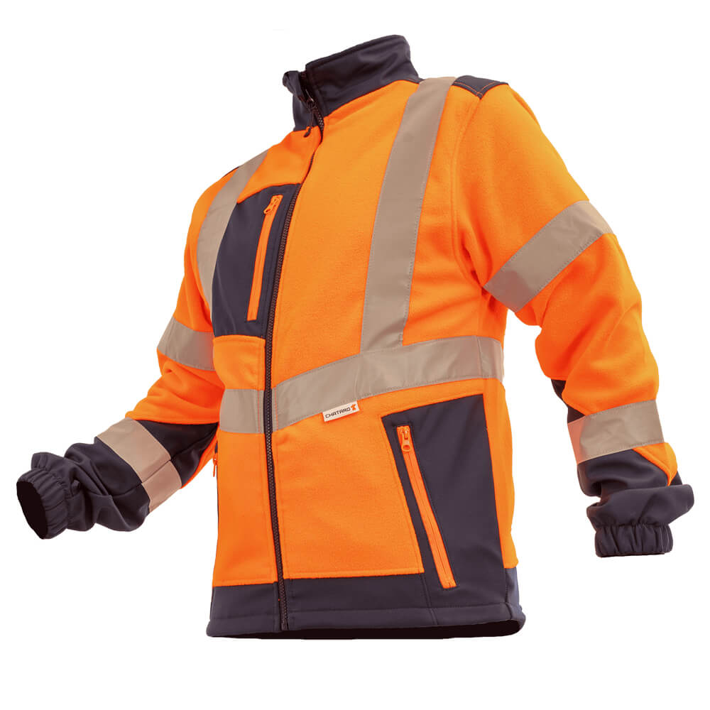 blouson polaire haute visibilité FLUOROCKIT 3