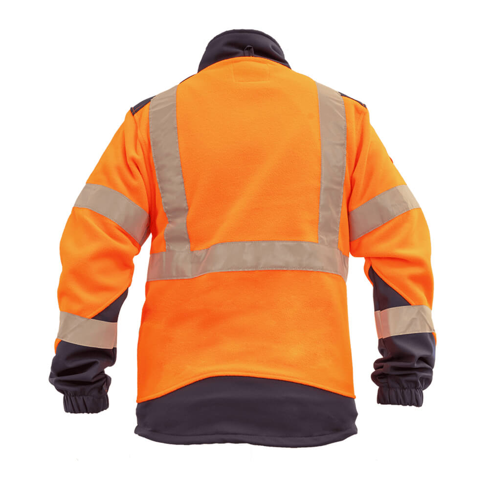 blouson polaire haute visibilité FLUOROCKIT 3