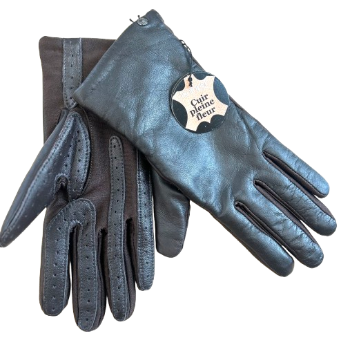 gants cuir marron dame ISOTONER 85127