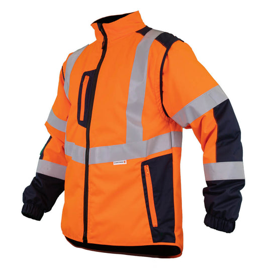 High visibility jas met afneembare mouwen VASCO